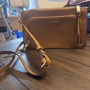 Calvin Klein Tan Crossbody Bag